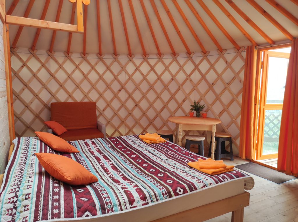 Ольхонские юрты