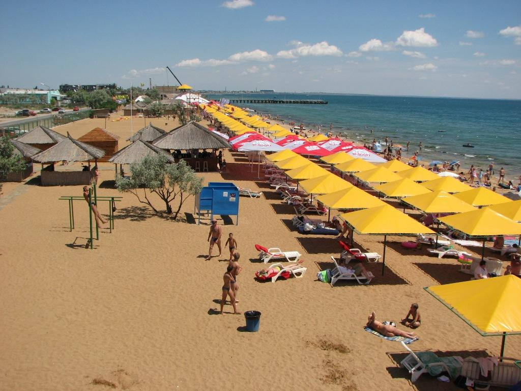 Пляж Золотой Чистые пляжи в Крыму с прозрачной водой
