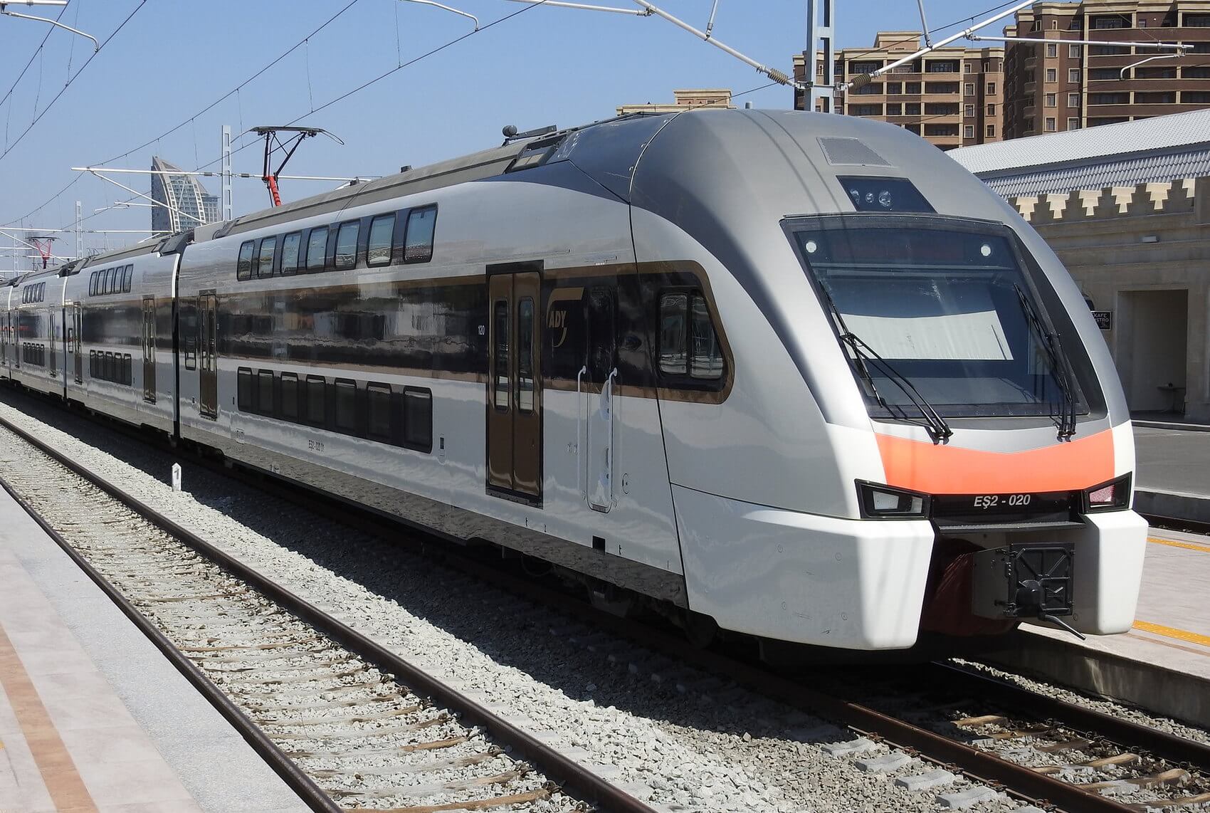 Поезд Stadler из Тбилиси до Батуми