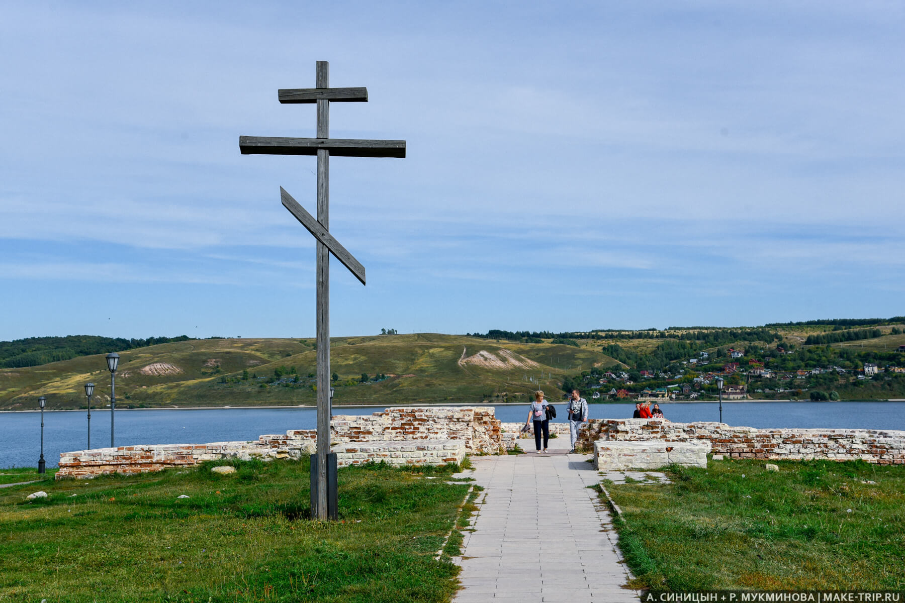 Руины Благовещенской церкви в Свияжске