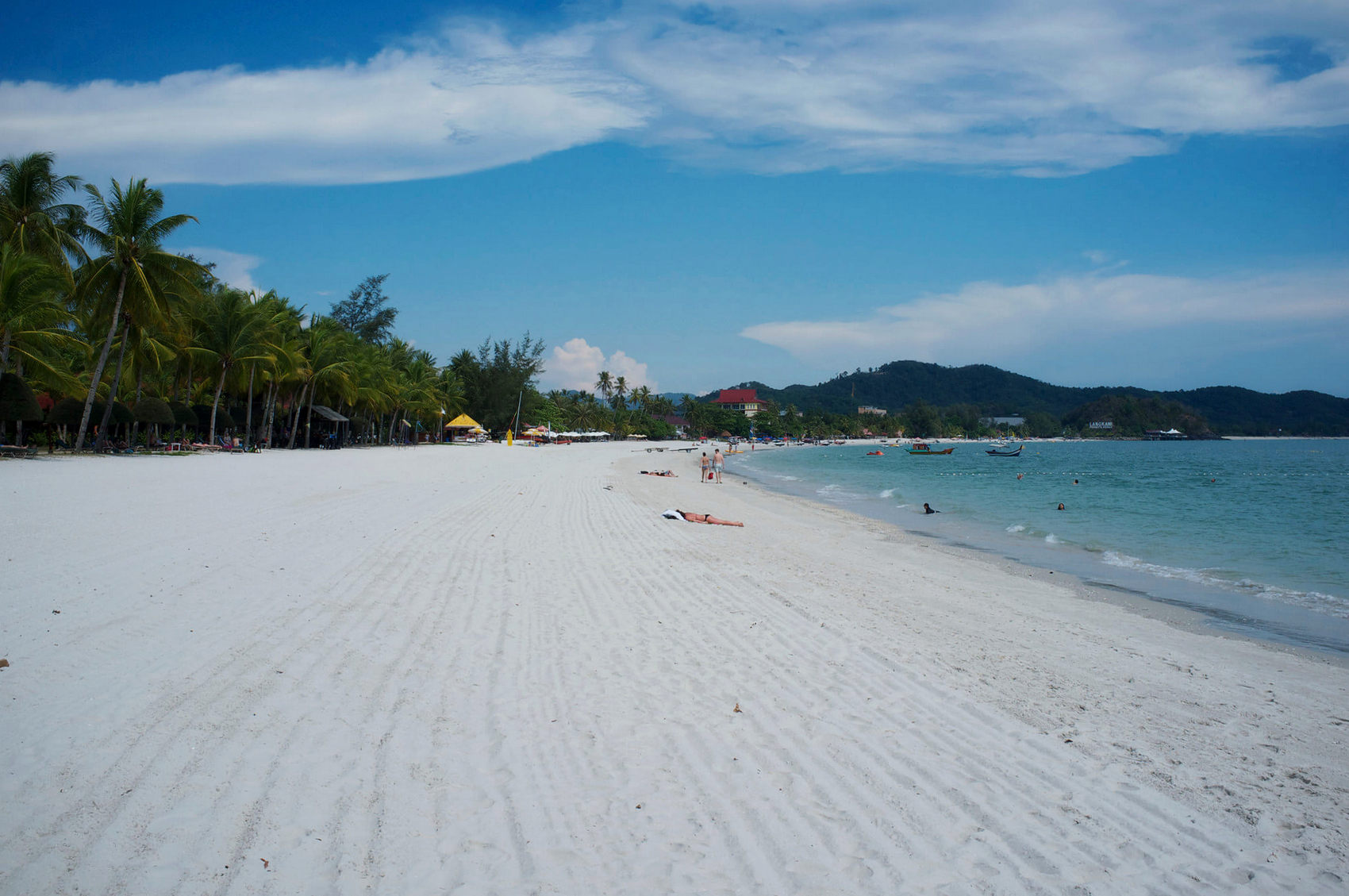 Пляж на Лангкави, Малайзия
