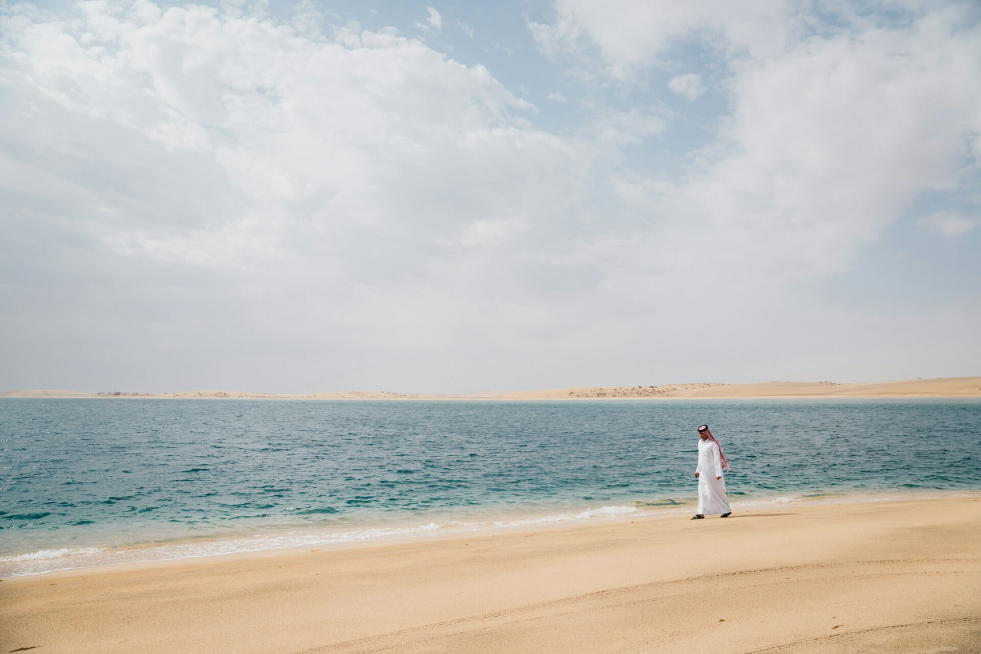 Пляж Силайн (Sealine beach) в Катаре