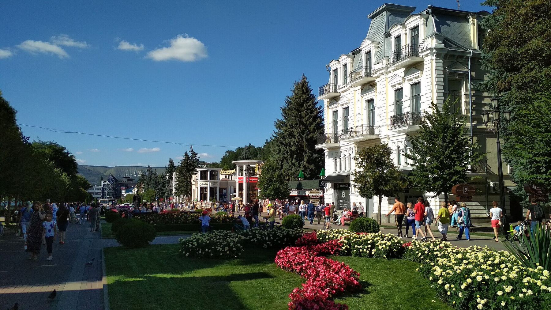 Курортный бульвар Кисловодска