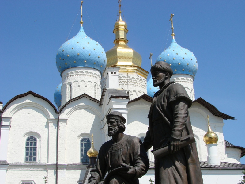 Памятник зодчим Казанского кремля