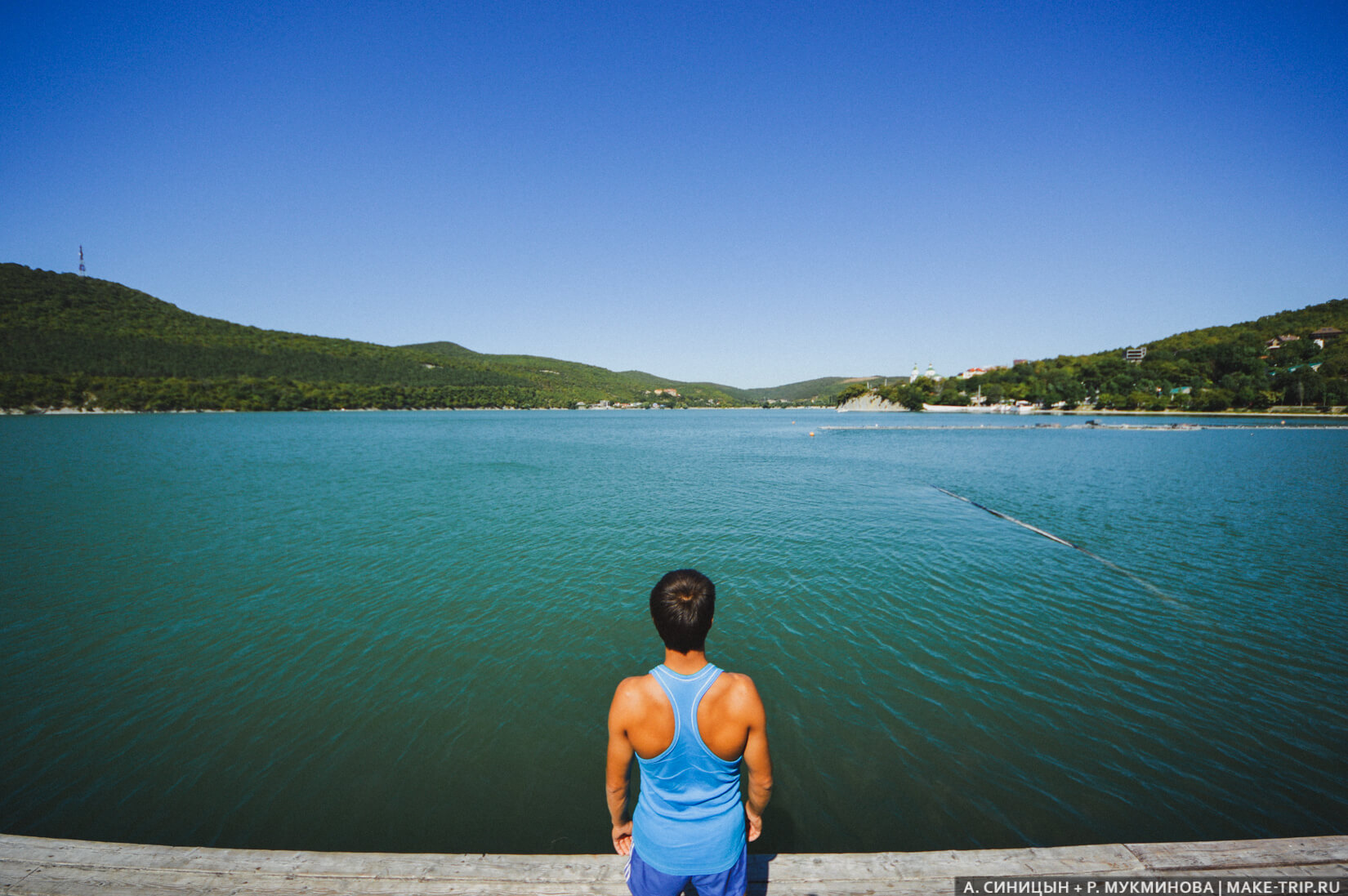 Озеро в Абрау