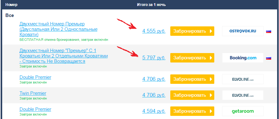 как недорого забронировать гостиницу