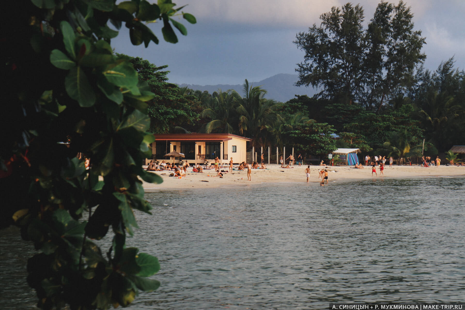 Пляж на Пангане