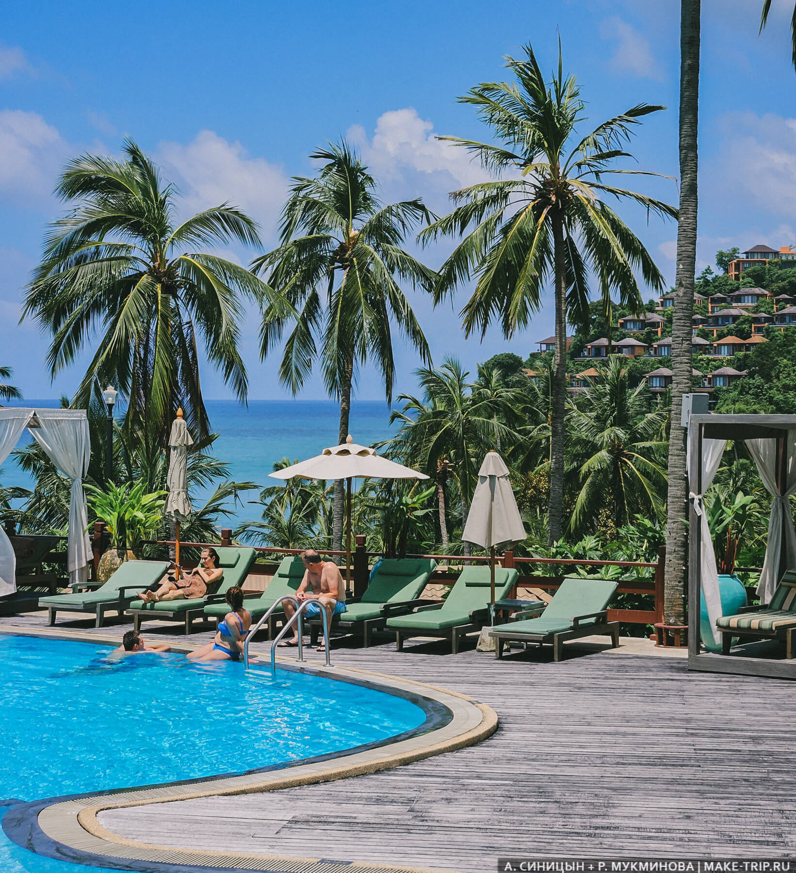 Бассейн нашего отеля Cape Panwa Hotel